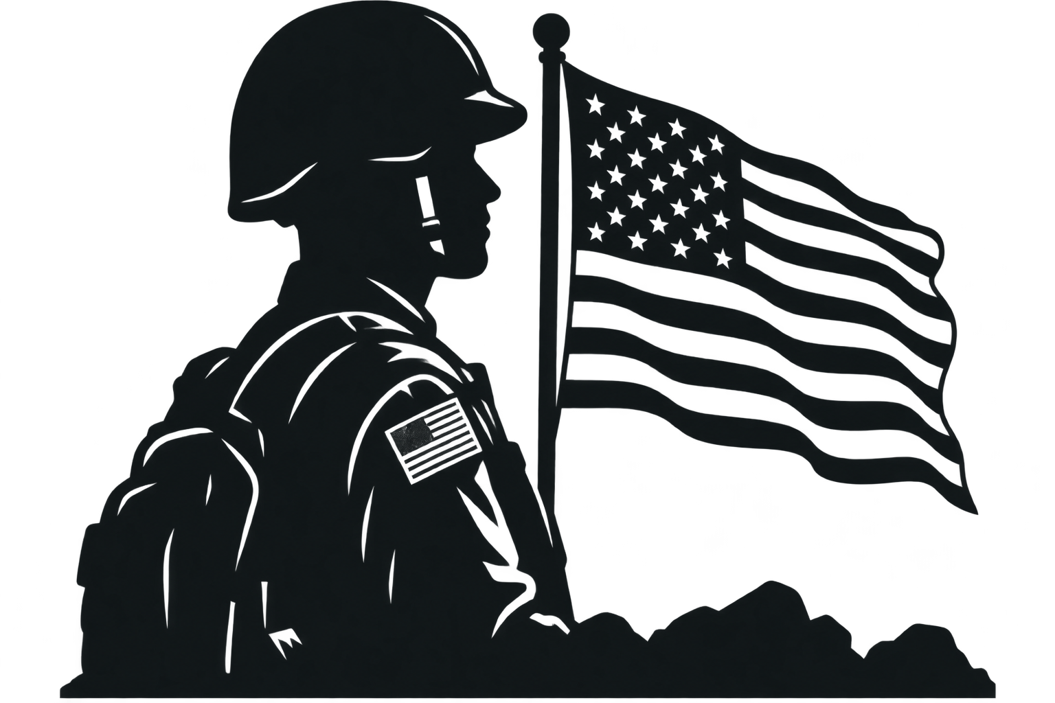 Young American Soldier